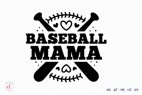 Baseball Mama SVG: Graphics for Crafts & Branding