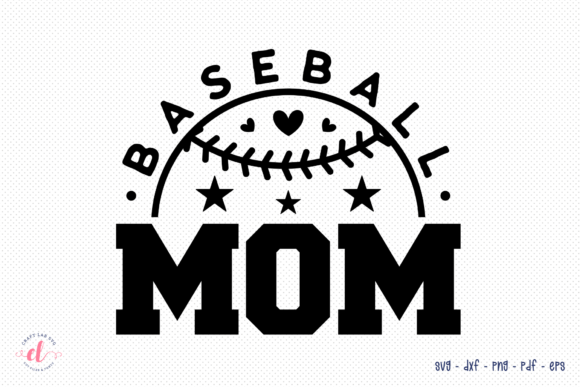 Baseball Mom, Baseball SVG, Softball SVG