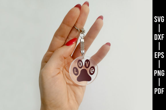 Love, Keychain SVG: Crafts & Graphics for Heartfelt Branding