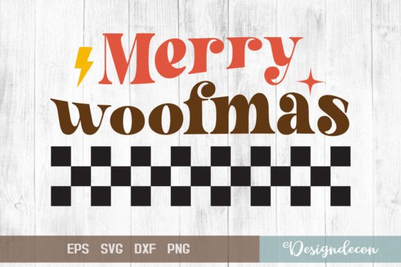 Merry Woofmas Funny Sublimation Svg: Graphics for Crafts