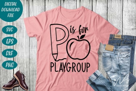 P is for Playgroup SVG: Graphics & Crafts Asset Review
