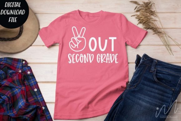 Peace Out Second Grade SVG: Crafts & Graphics for Real Publishing