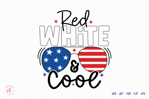 Red White Cool SVG, 4th of July SVG